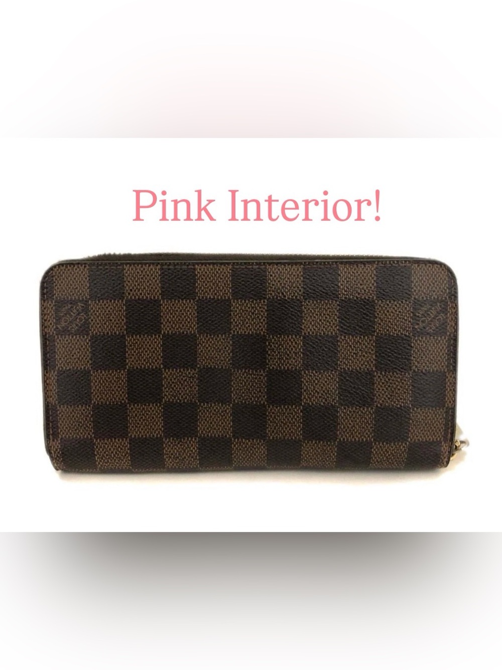 Louis Vuitton Damier Ebene Zippy Wallet